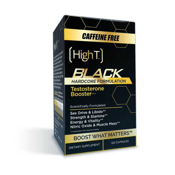 High T Black Hardcore - Caffeine Free - 120ct - High T