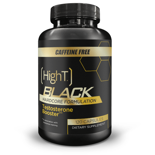 High T Black Hardcore - Caffeine Free - 120ct - High T